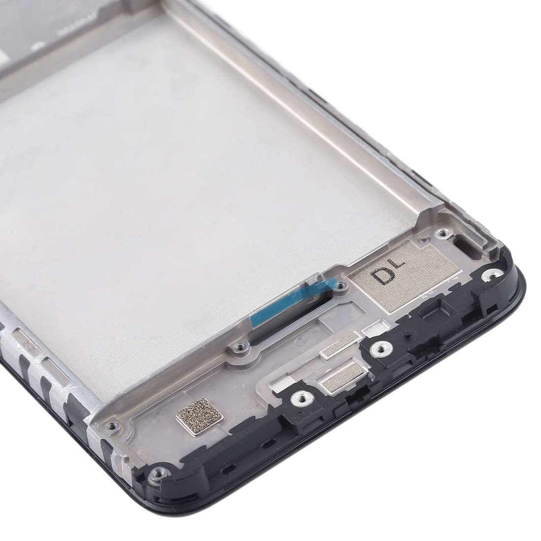 Front Housing LCD Frame Bezel Plate for Xiaomi Redmi 7A (Black)