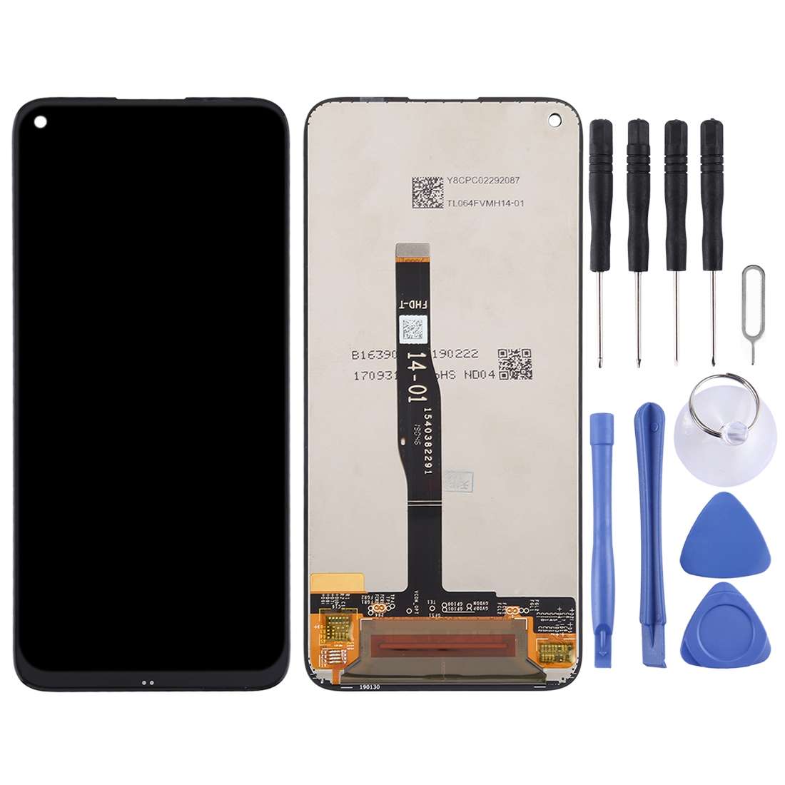 OEM LCD Screen for Huawei Nova 5i with Digitizer Full Assembly (Black)