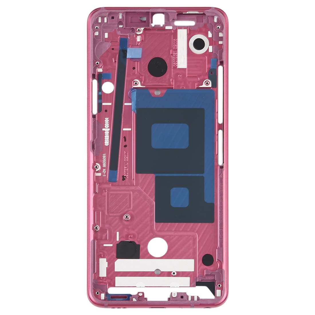 Front Housing LCD Frame Bezel Plate for LG G7 ThinQ / G710 (Black)