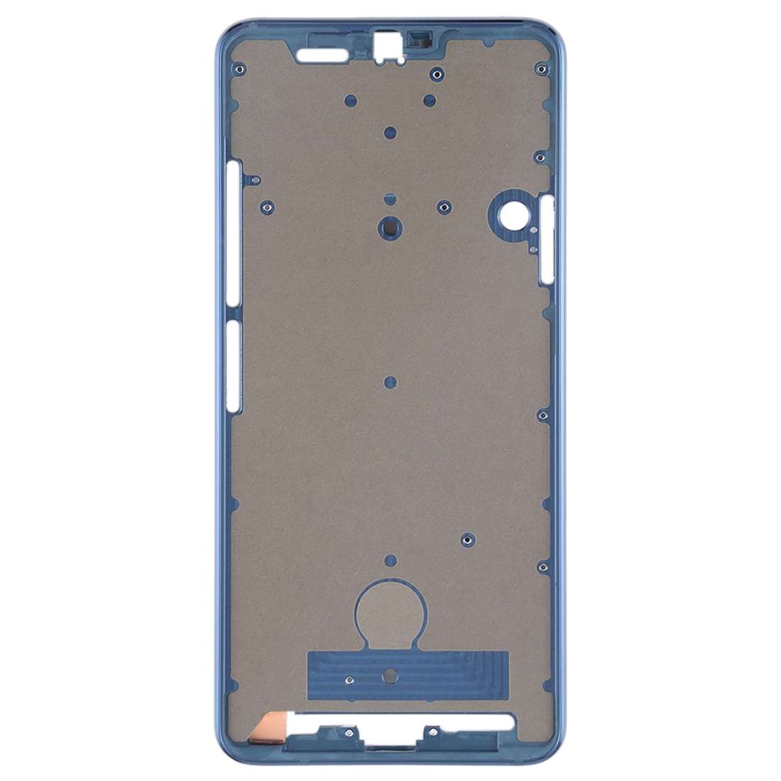 Front Housing LCD Frame Bezel Plate for LG G7 ThinQ / G710 (Black)