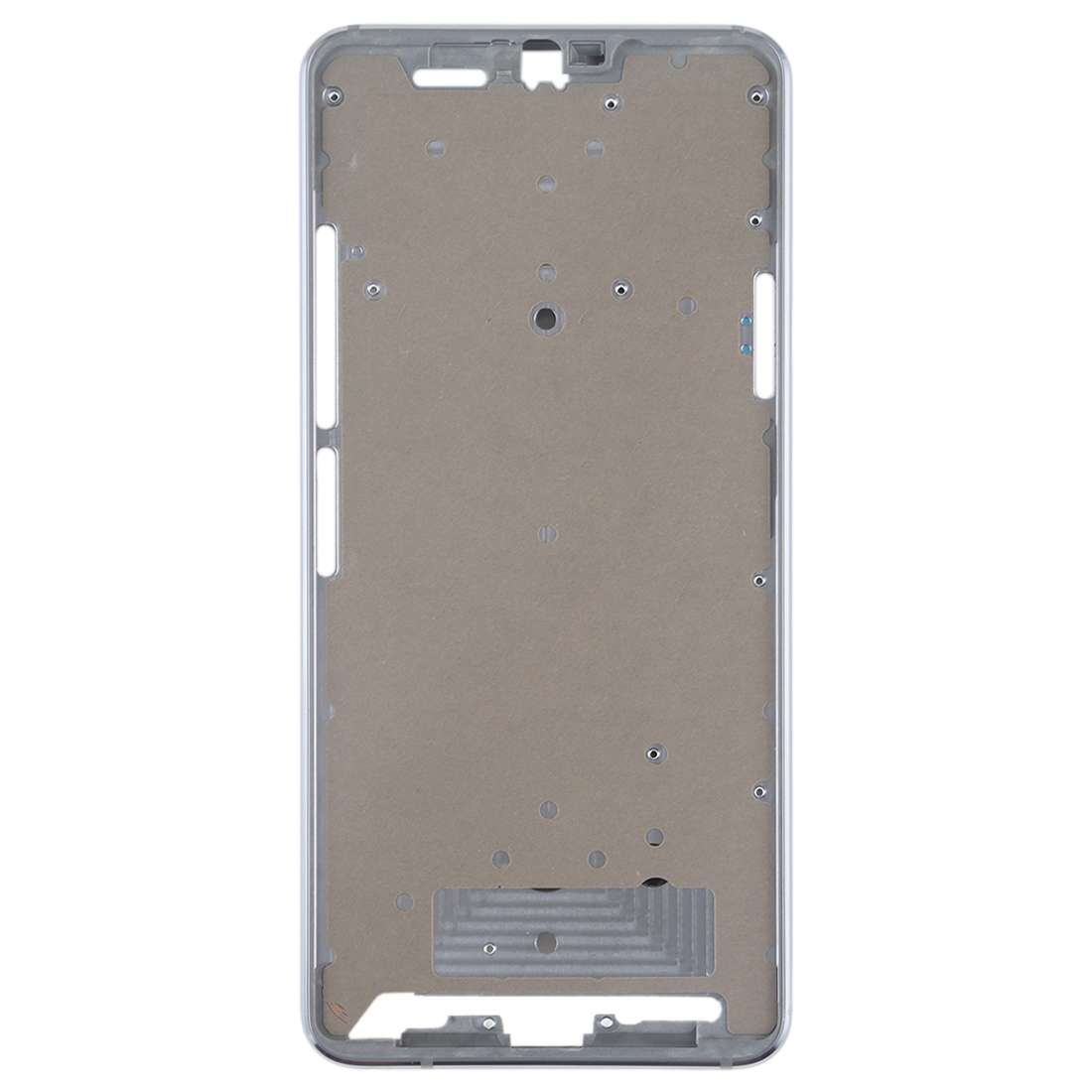 Front Housing LCD Frame Bezel Plate for LG G7 ThinQ / G710 (Black)