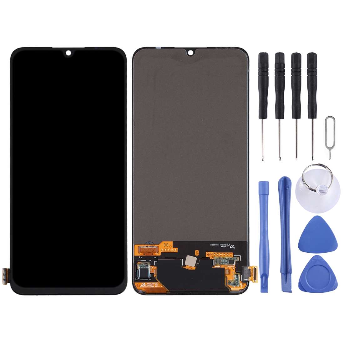 Original OLED LCD Screen for Huawei Nova 5 with Digitizer Full Assembly(Black)