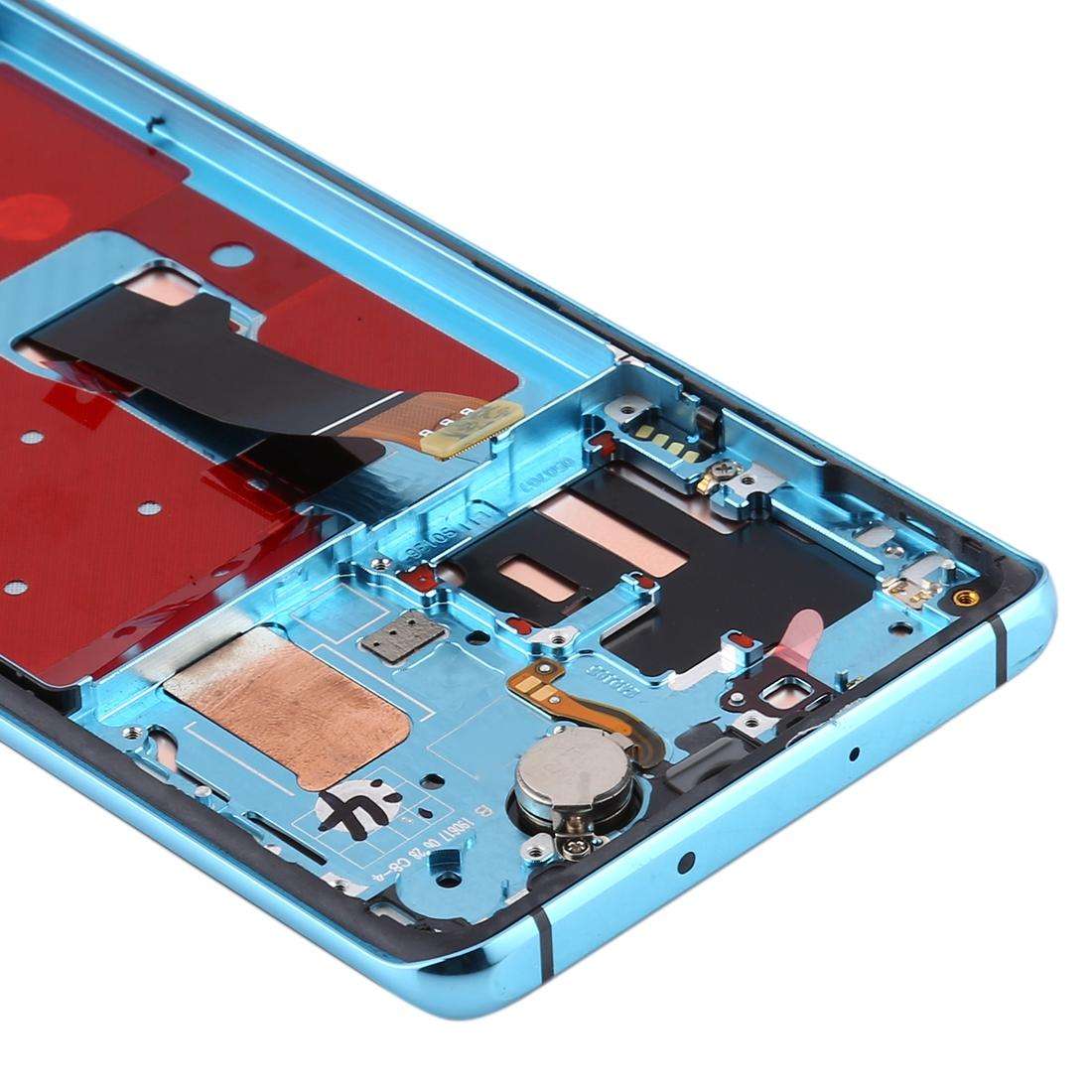 Original OLED LCD Screen for Huawei P30 Pro Digitizer Full Assembly with Frame(Black)