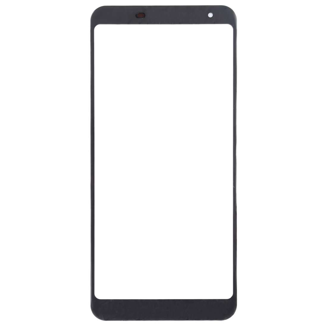 Front Screen Outer Glass Lens for Google Pixel 3a(Black)