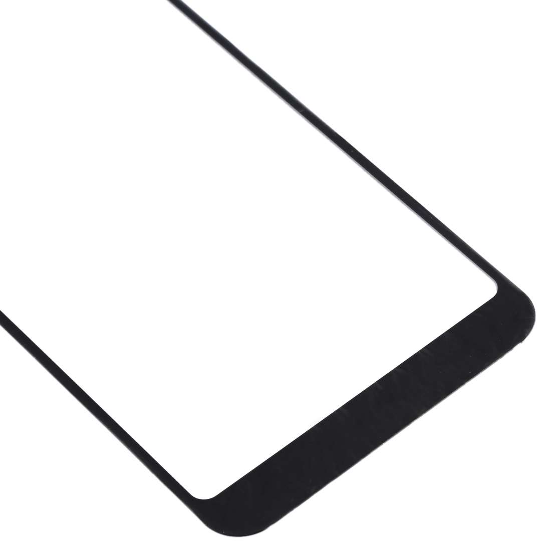 Front Screen Outer Glass Lens for Google Pixel 3a(Black)