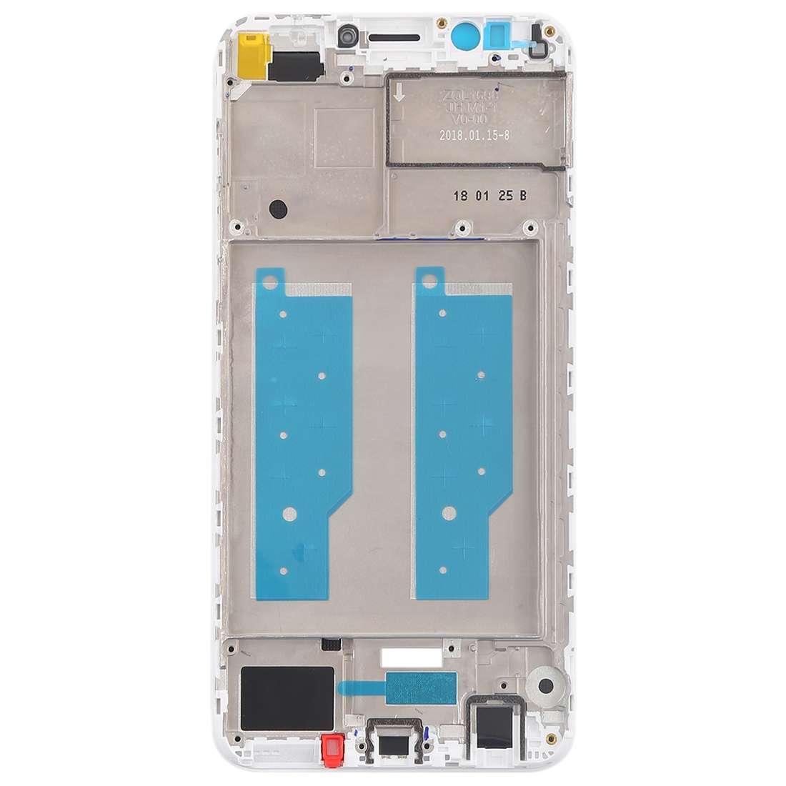 Front Housing LCD Frame Bezel for Huawei Y7 (2018)(Black)