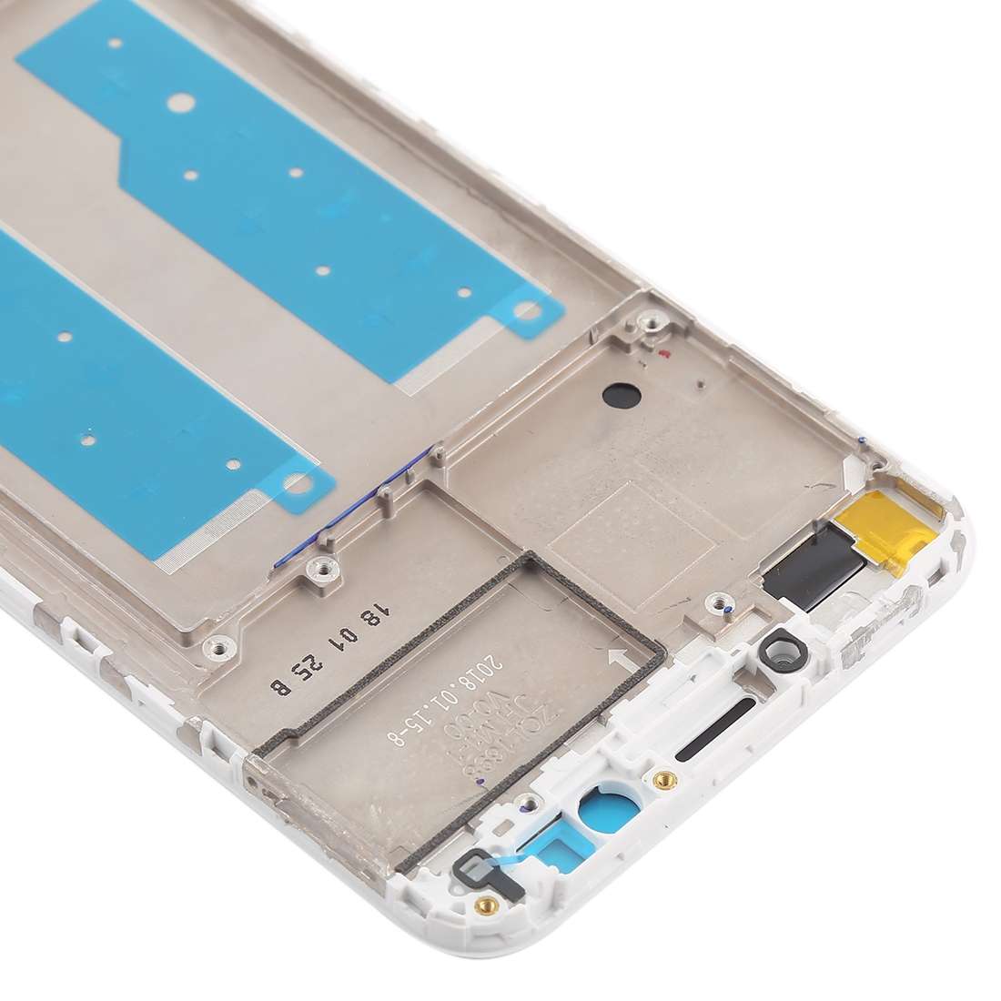 Front Housing LCD Frame Bezel for Huawei Y7 (2018)(Black)