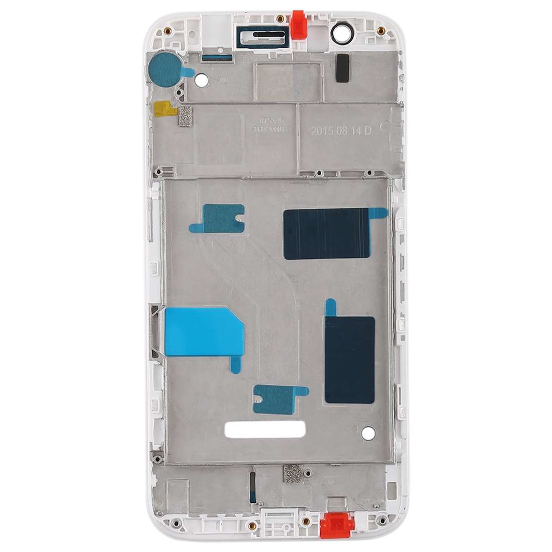 Front Housing LCD Frame Bezel Plate for Huawei G7 Plus(Black)