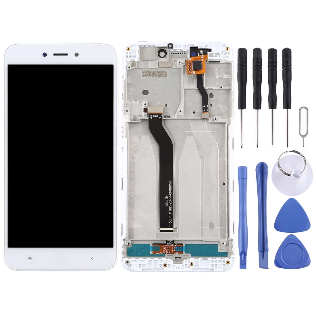 TFT LCD Screen for Xiaomi Redmi 5A with Digitizer Full Assembly(White)