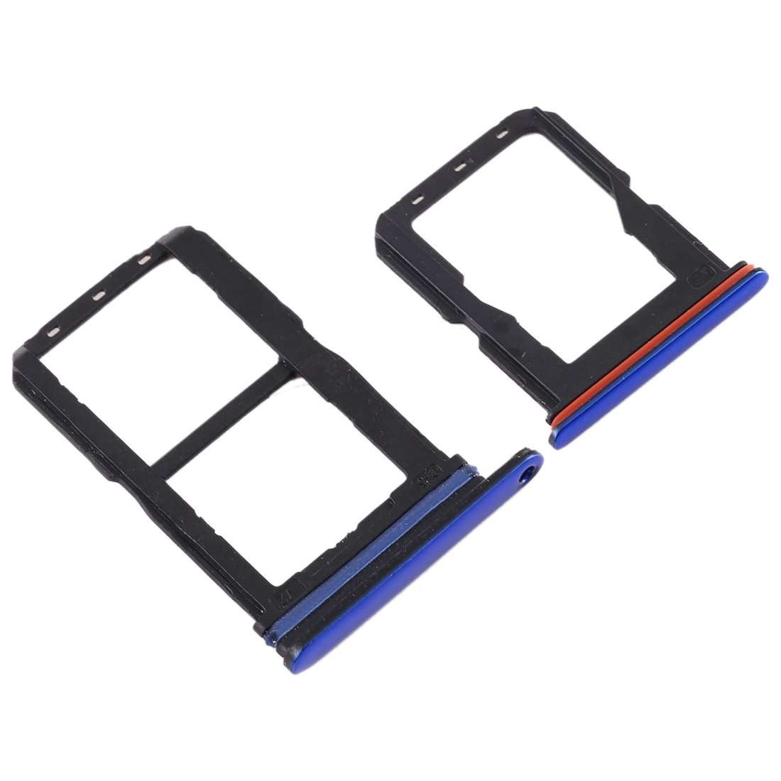 For Vivo S1 Pro SIM Card Tray + SIM Card Tray + Micro SD Card Tray (Blue)