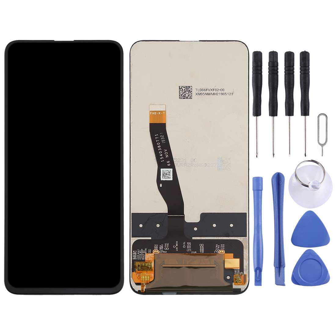 OEM LCD Screen and Digitizer Full Assembly for Honor 9X(Black)