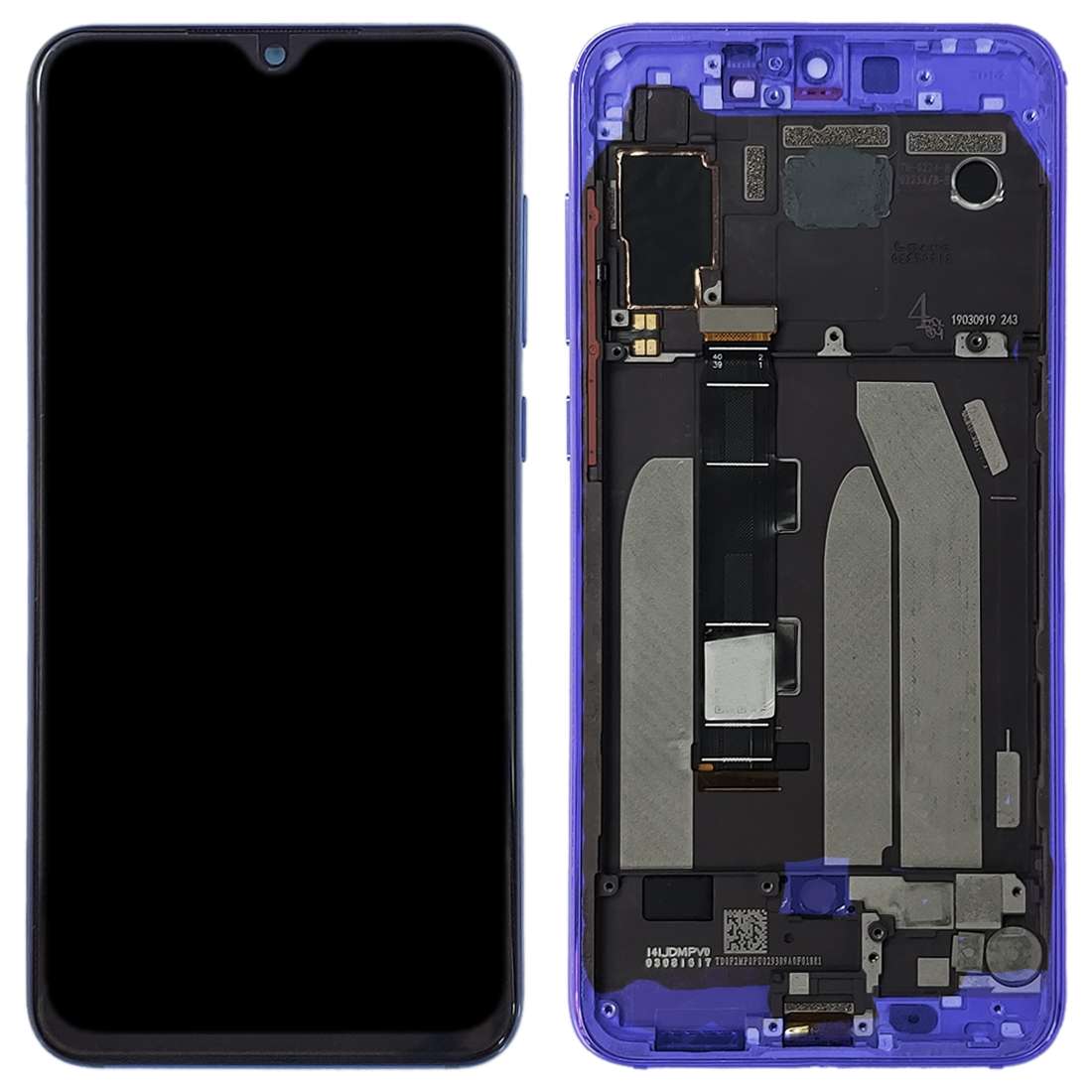 Original LCD Screen for Xiaomi Mi 9 SE Digitizer Full Assembly with Frame(Black)