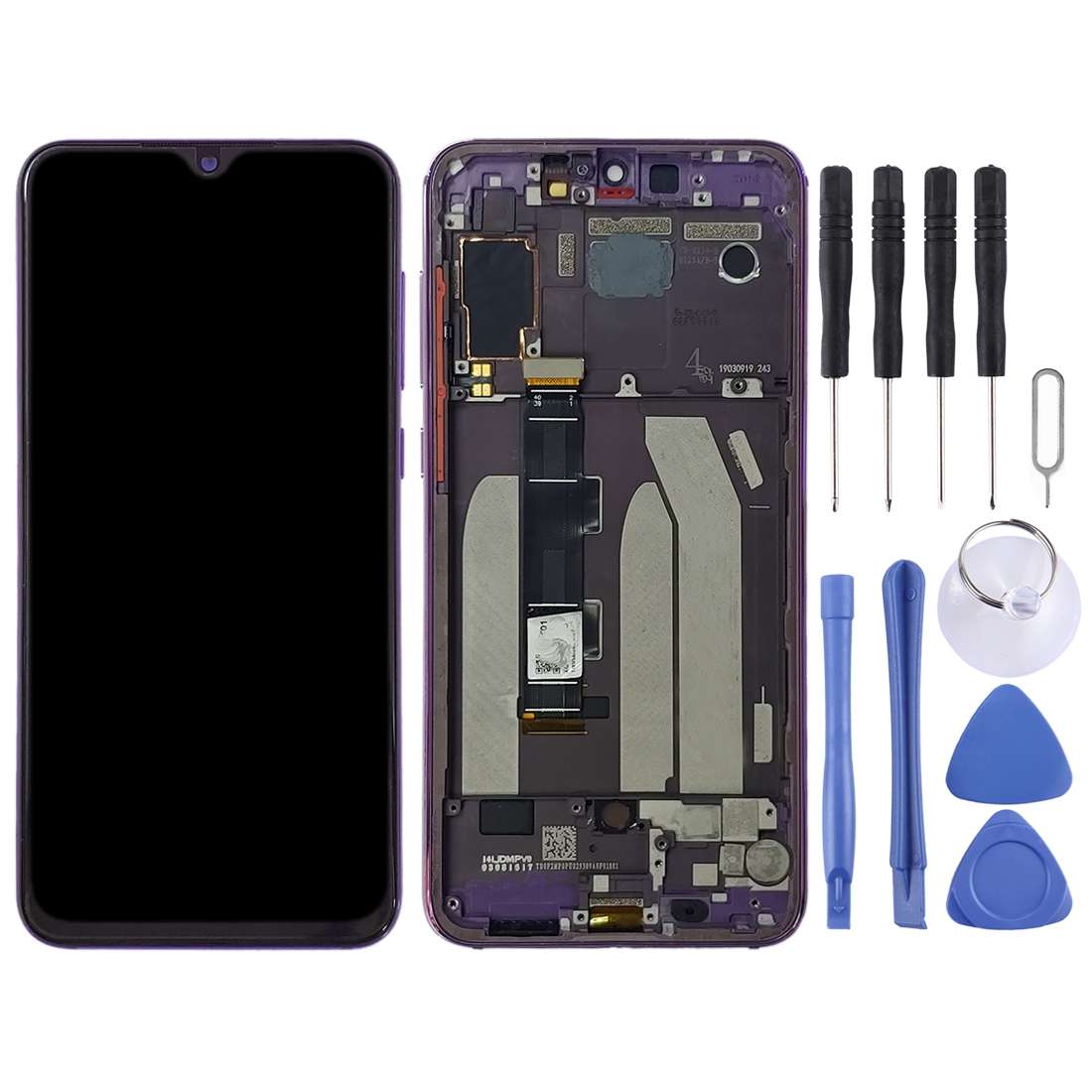 Original LCD Screen for Xiaomi Mi 9 SE Digitizer Full Assembly with Frame(Black)