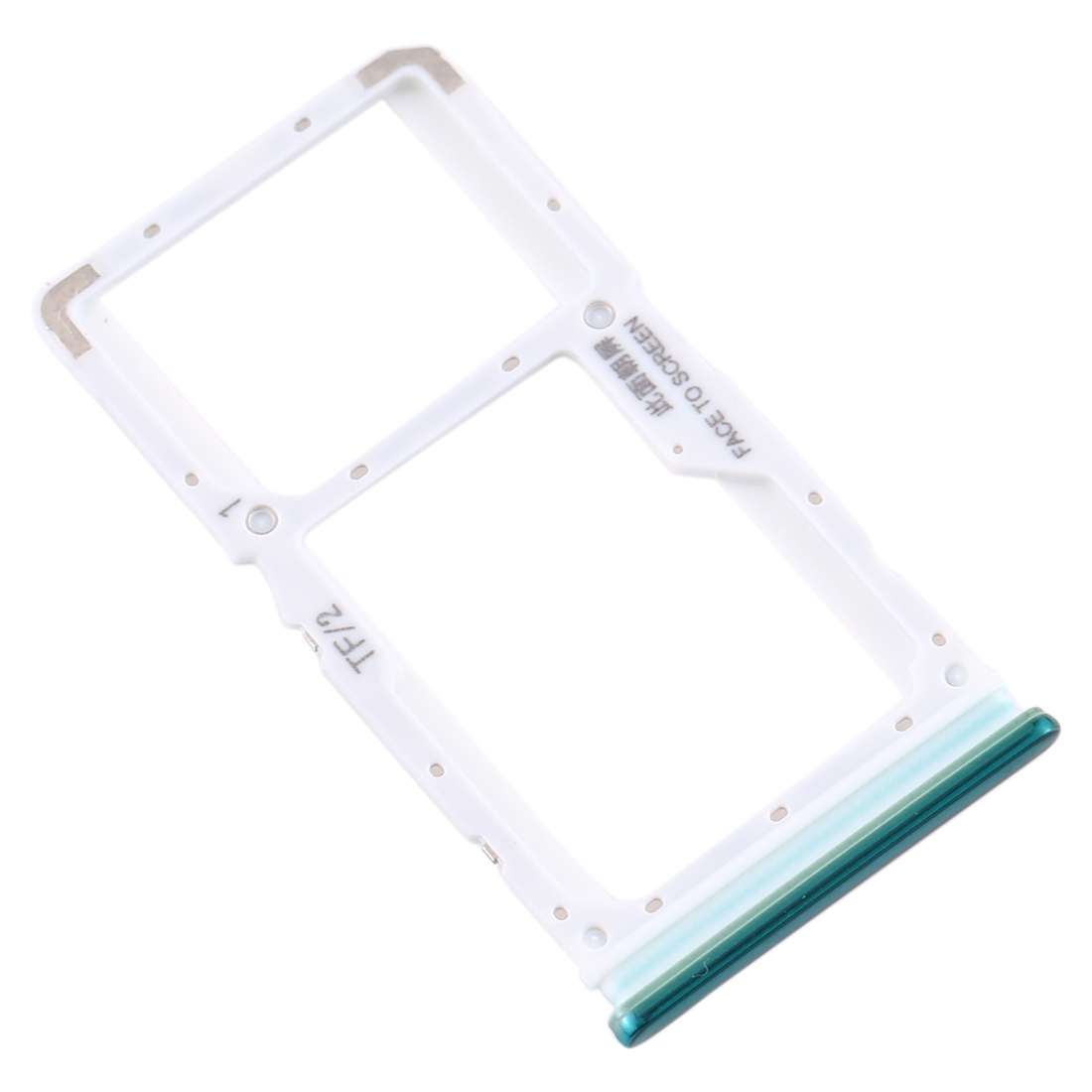 SIM Card Tray + SIM Card Tray / Micro SD Card Tray for Xiaomi Redmi Note 8 Pro (Black)