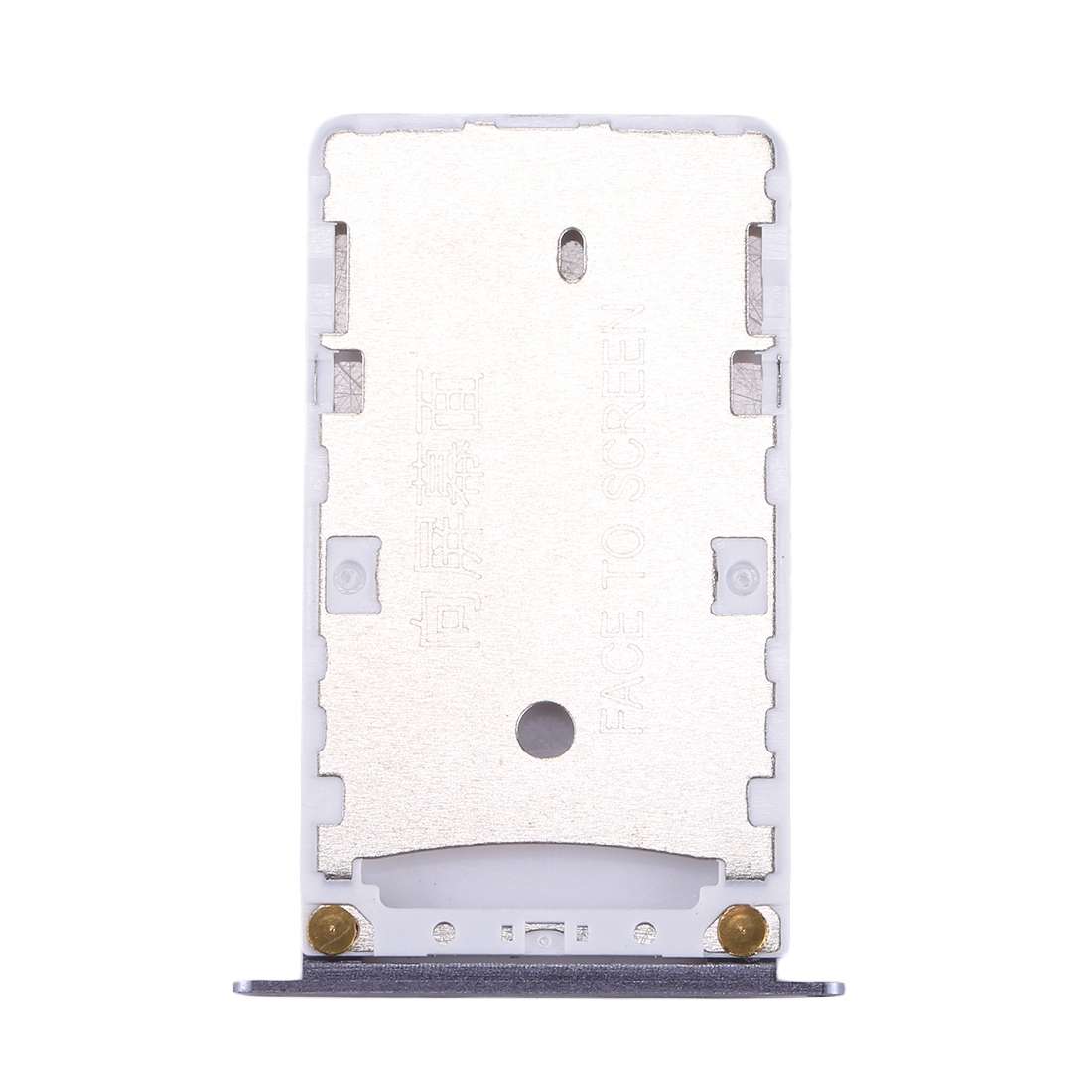 For Xiaomi Redmi Note 4 SIM & SIM / TF Card Tray(Grey)