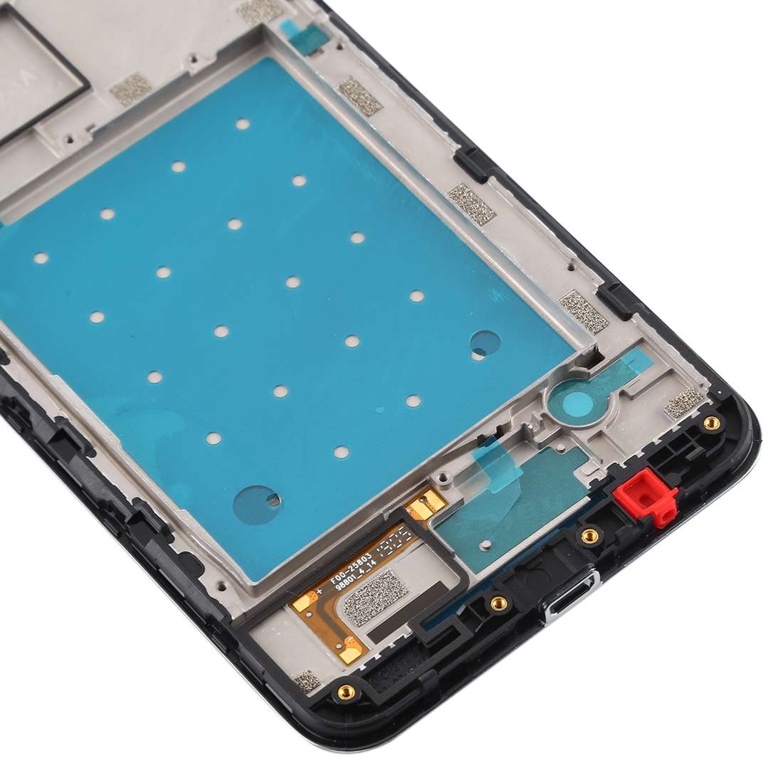 Front Housing LCD Frame Bezel Plate for LG K11 (2018) (Silver)