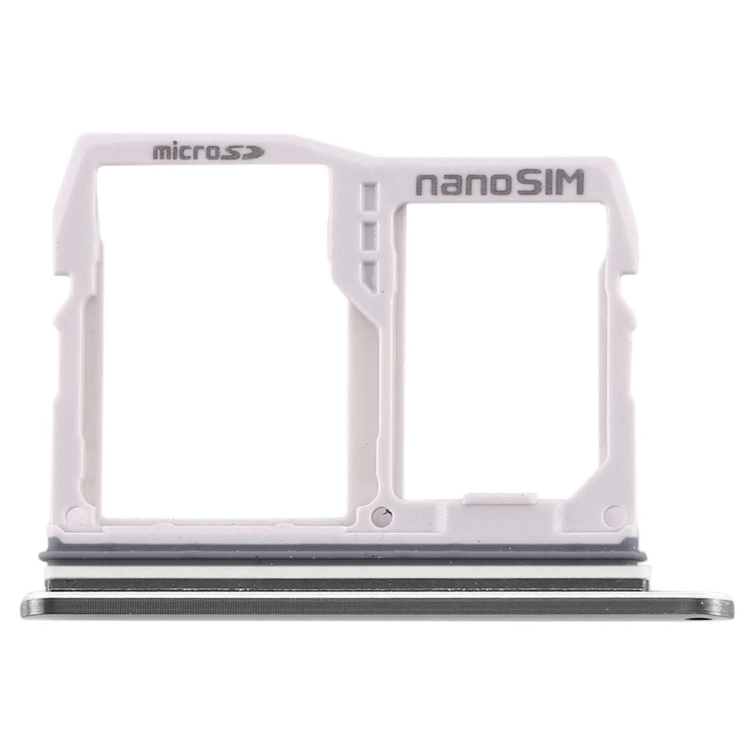 SIM Card Tray + Micro SD Card Tray for LG V40 ThinQ (Red)