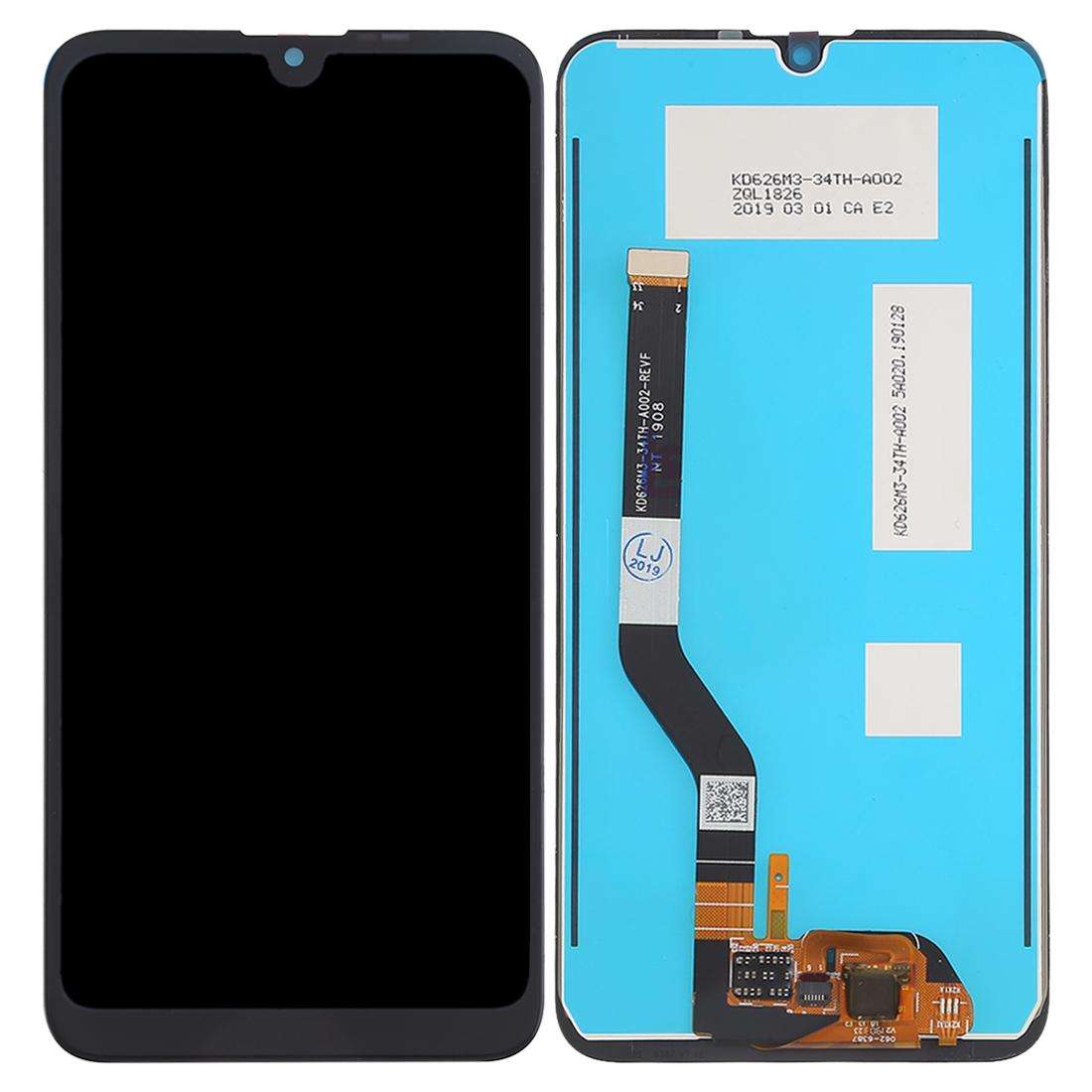 OEM LCD Screen for Huawei Y7 (2019) with Digitizer Full Assembly(Black)