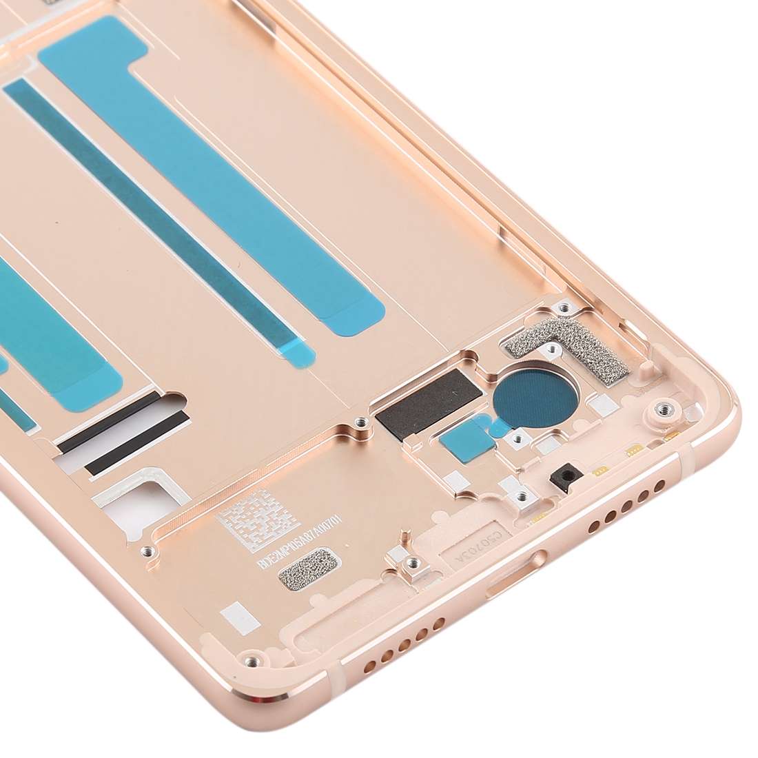 Middle Frame Bezel with Side Keys for Xiaomi Mi 8 SE (Rose Gold)