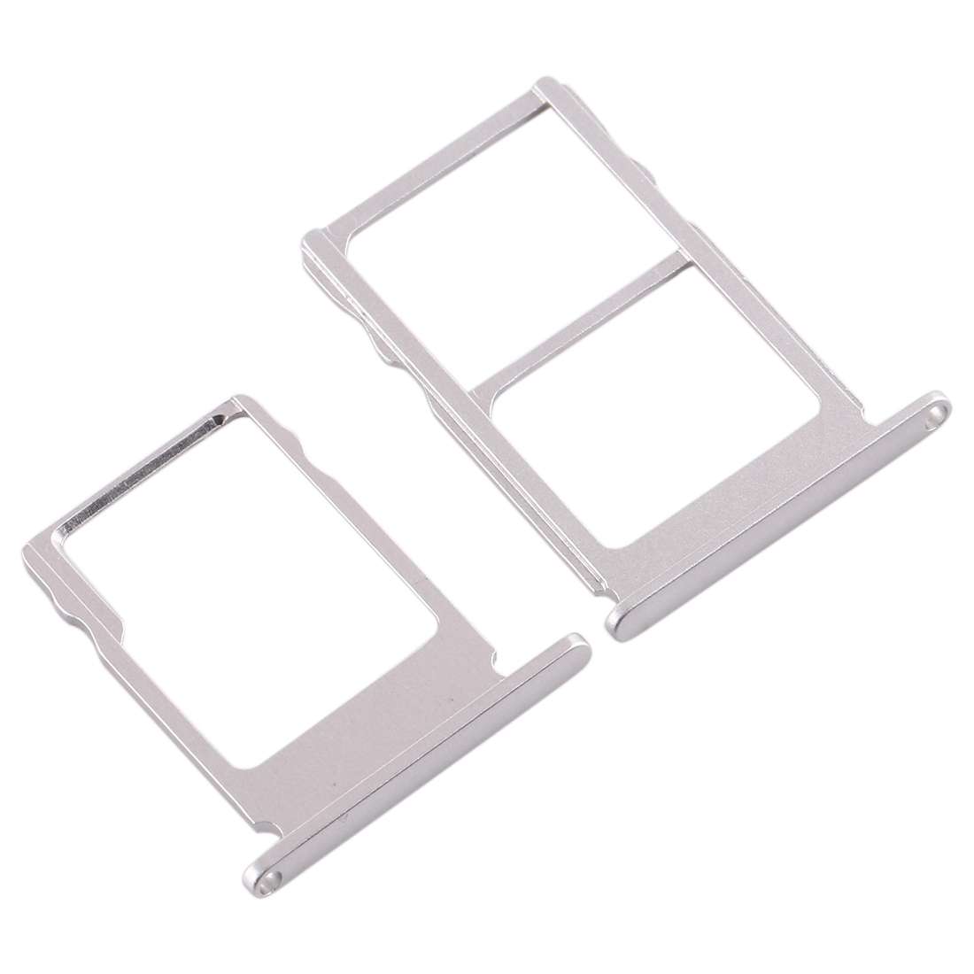 SIM Card Tray + SIM Card Tray + Micro SD Card Tray for Nokia 5 / N5 TA-1024 TA-1027 TA ... (White)