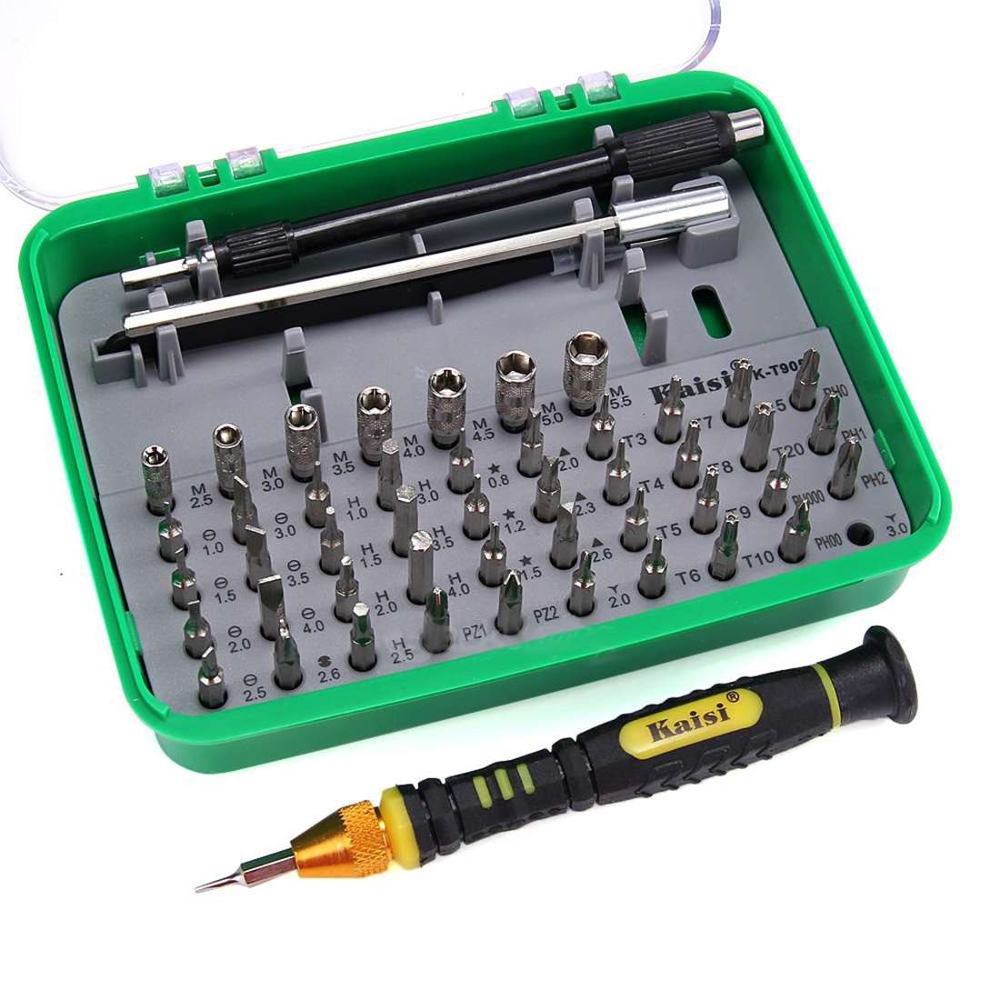Kaisi K-9051 51 in 1 Multi-Functional Precision Screwdriver Set Disassemble Repair Screw Driver Bi