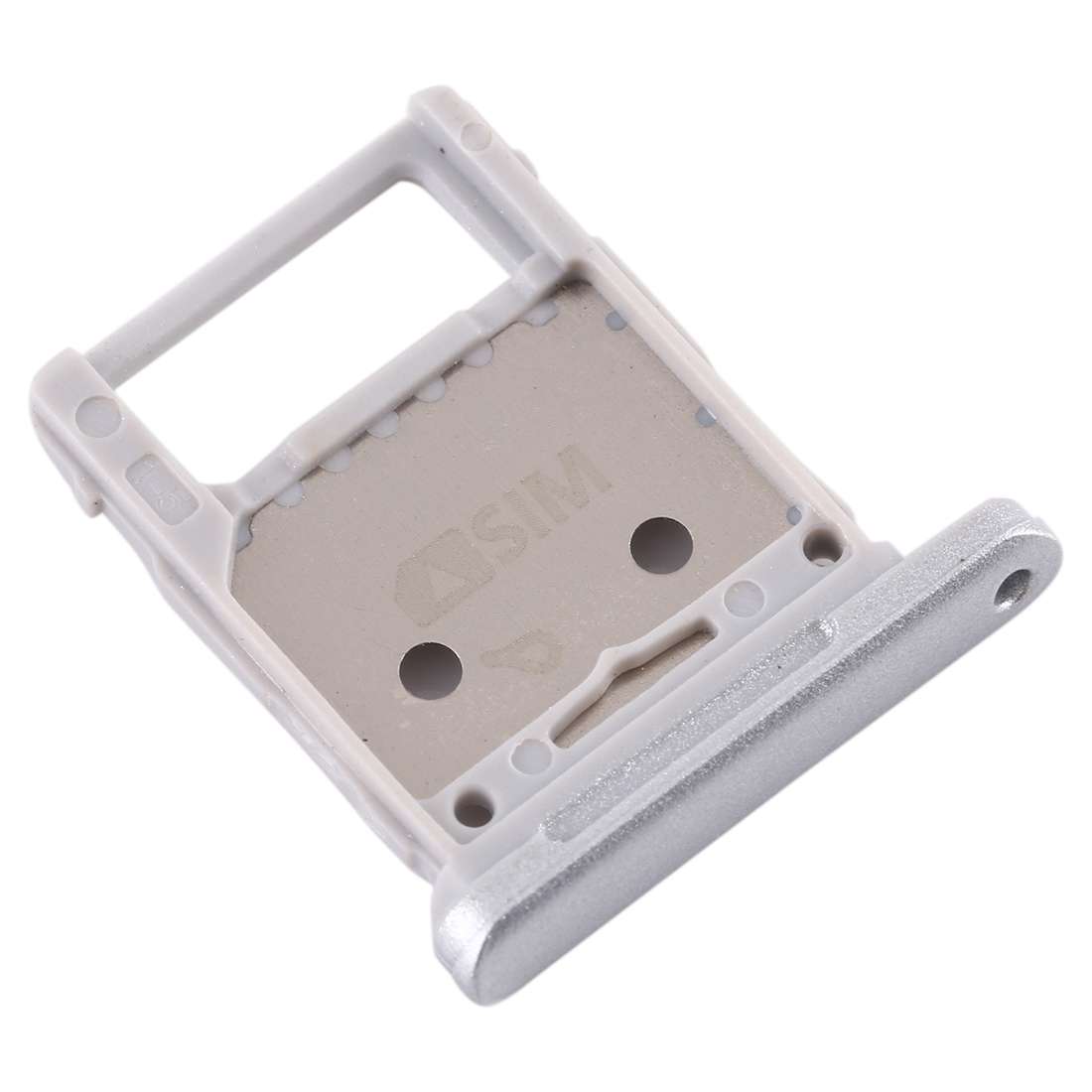 For Galaxy TabPro S2 W727 SIM Card + Micro SD Card Tray (Silver)