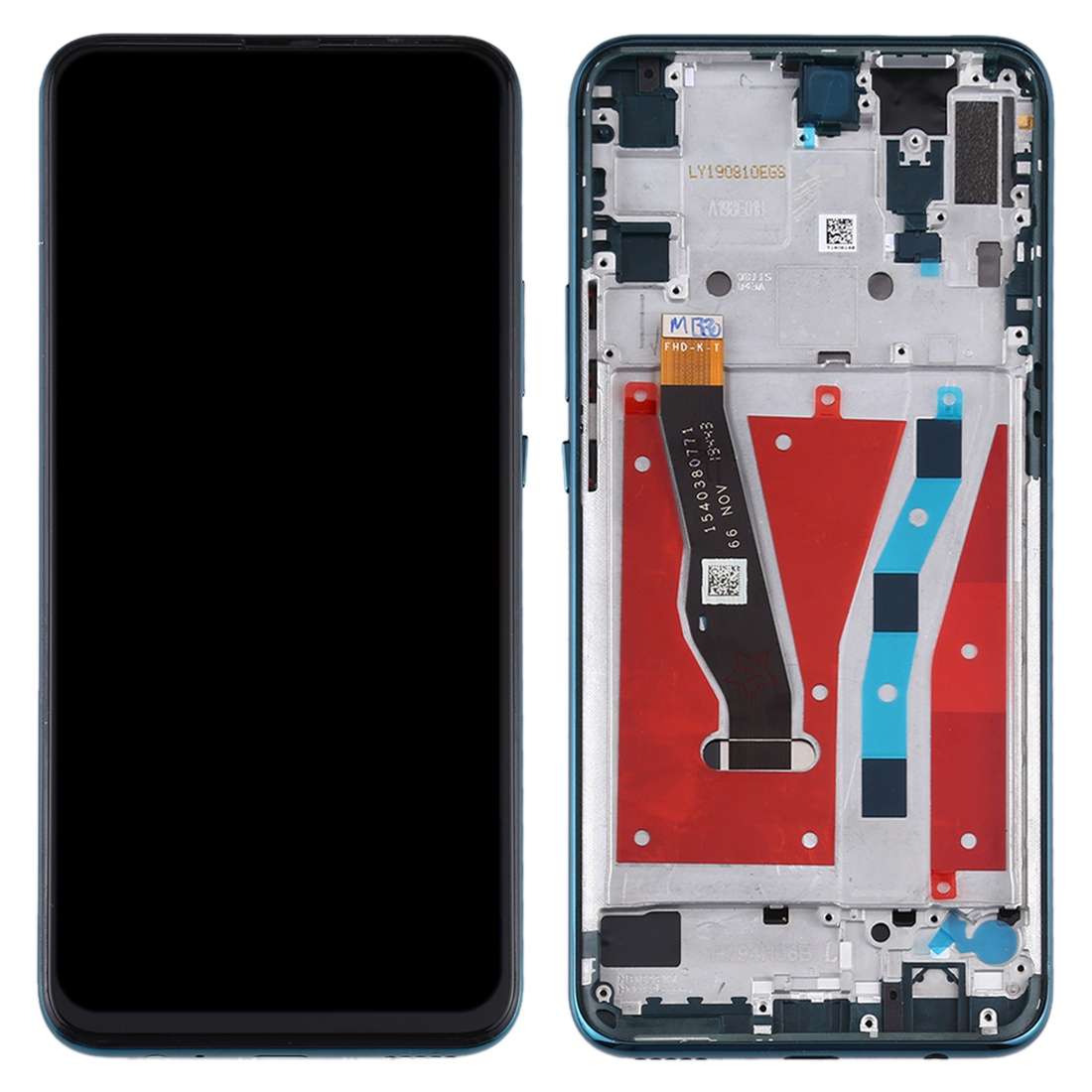 OEM LCD Screen for Huawei P Smart Z Digitizer Full Assembly with Frame(Black)