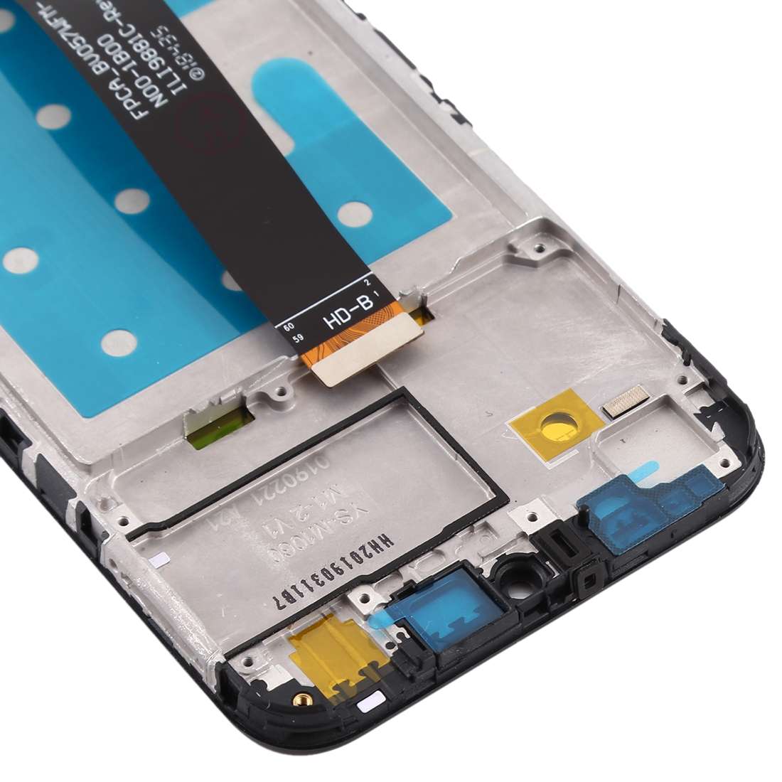 OEM LCD Screen for Huawei P Smart Z Digitizer Full Assembly with Frame(Black)