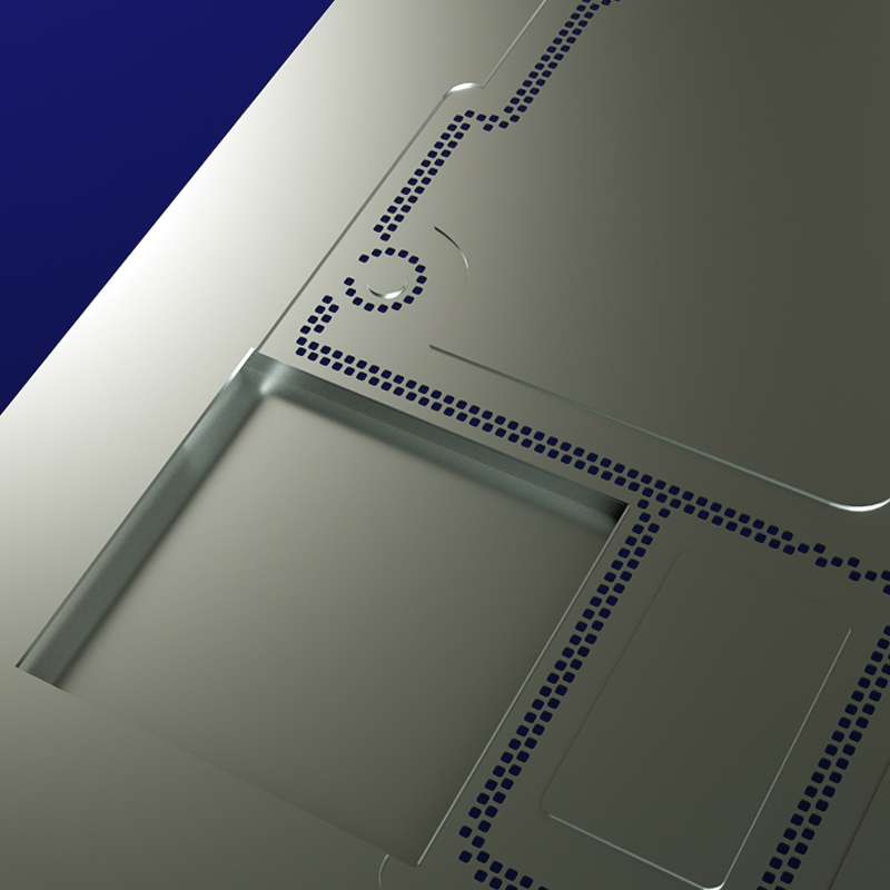 MECHANIC BGA Reballing Stencil 4D Grooved Steel Stencil with Leakproof for iPhone 11 Pro / 11 Pro