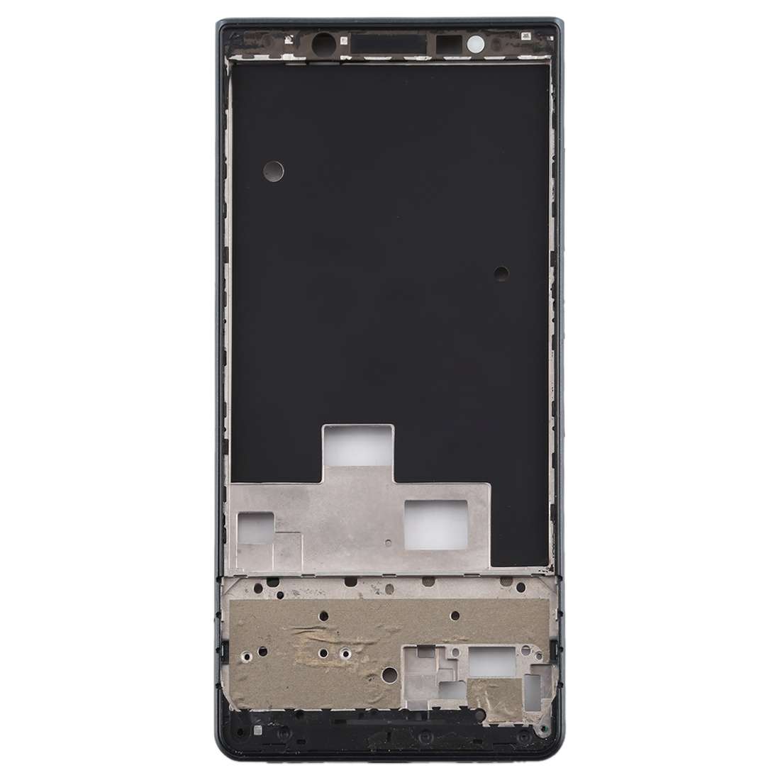 Middle Frame Bezel Plate with Side Keys for BlackBerry KEY2 LE / KEY2 Lite (Black)