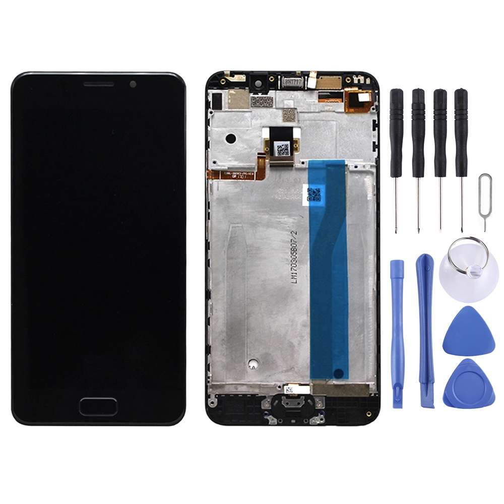 OEM LCD Screen for ASUS Zenfone 3S Max ZC521TL X00GD Digitizer Full Assembly with FrameBlack)