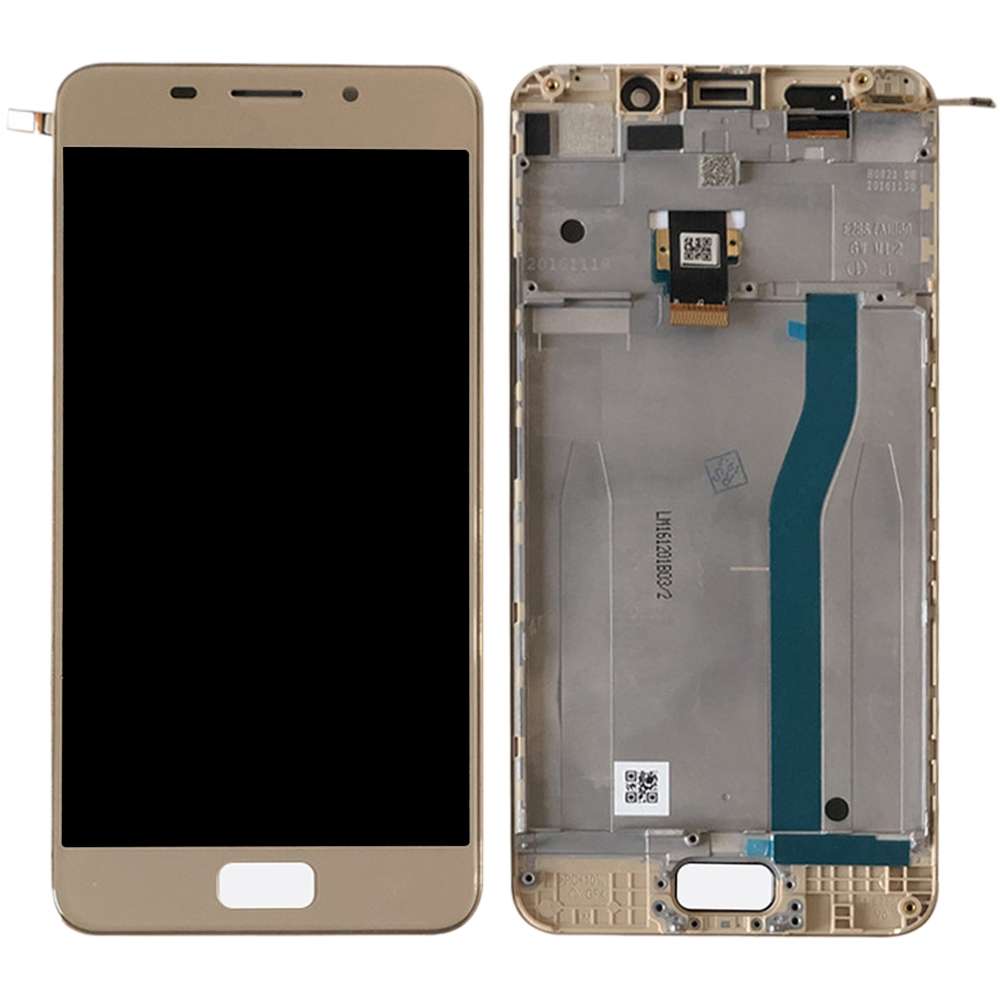 OEM LCD Screen for ASUS Zenfone 3S Max ZC521TL X00GD Digitizer Full Assembly with FrameBlack)
