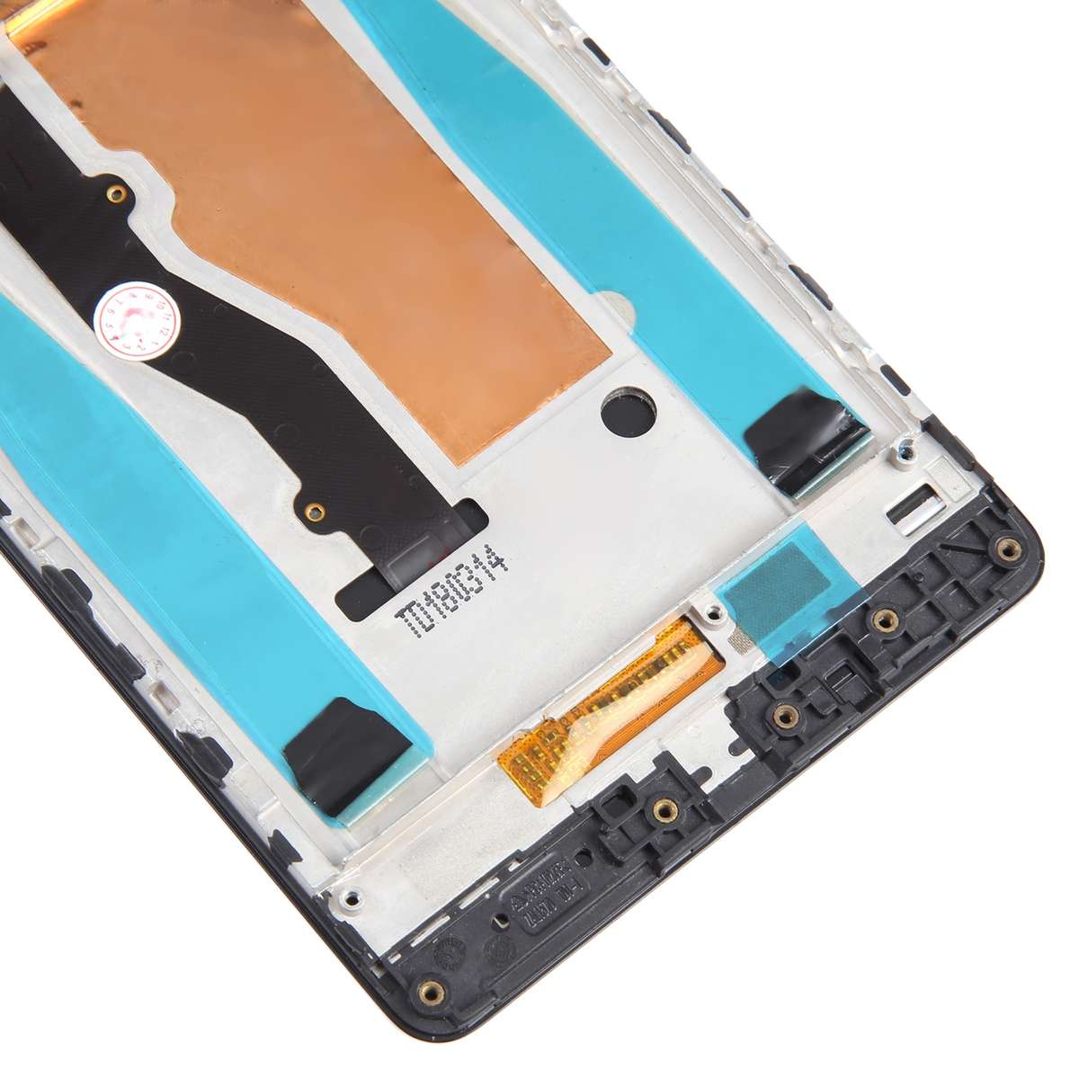 OEM LCD Screen for Lenovo K8 Note XT1902-3 Digitizer Full Assembly with Frame (Black)