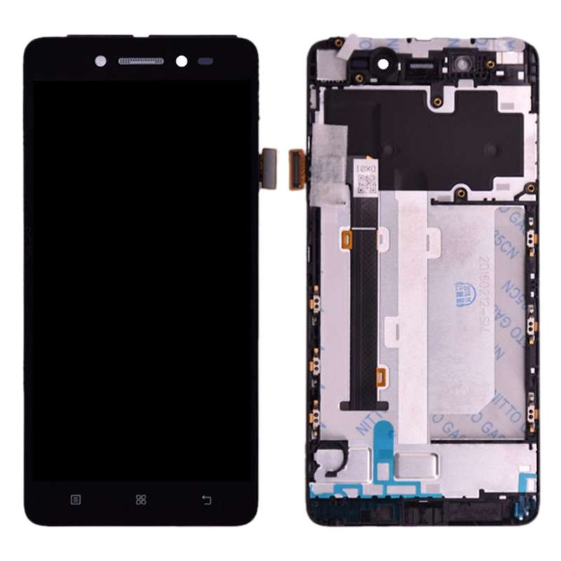 OEM LCD Screen for Lenovo S90 S90-T S90-U S90-A Digitizer Full Assembly with Frame (Black)