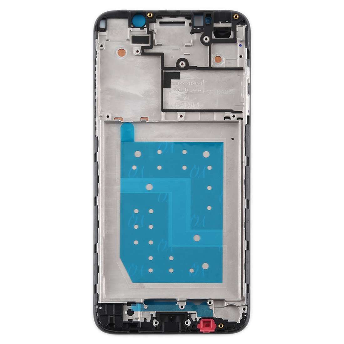 Front Housing LCD Frame Bezel Plate for Huawei Honor Play 7(Black)