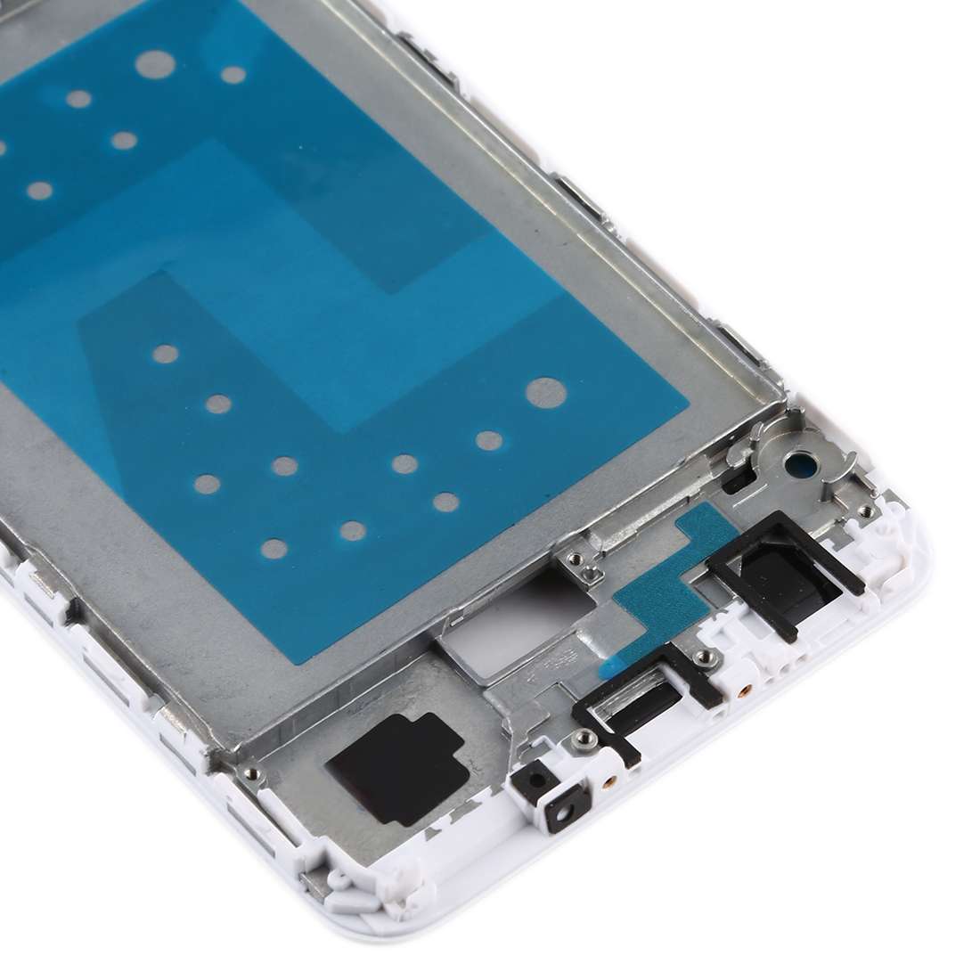 Front Housing LCD Frame Bezel Plate for Huawei Honor 7X(Black)