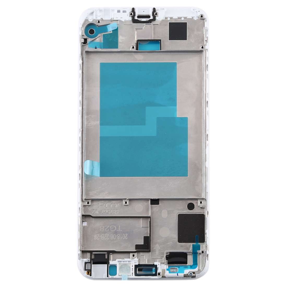 Front Housing LCD Frame Bezel Plate for Huawei Honor 7A(Black)