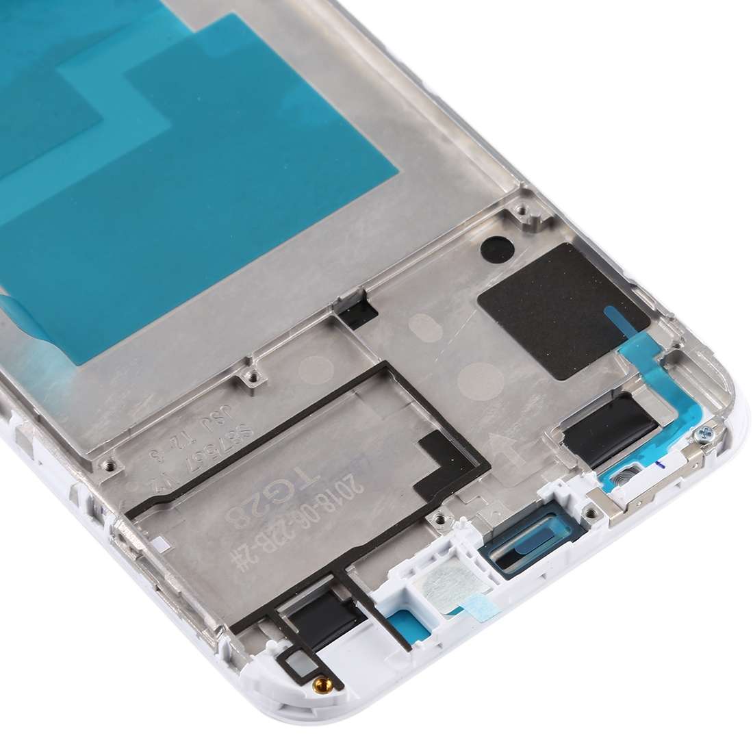 Front Housing LCD Frame Bezel Plate for Huawei Honor 7A(Black)