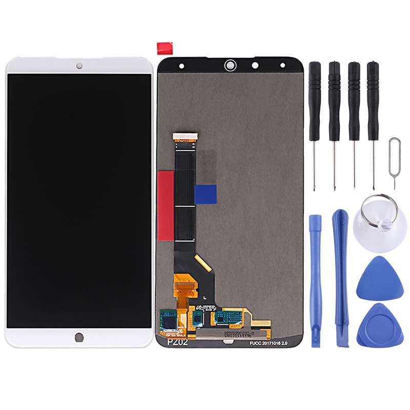 Original LCD Screen for Meizu 15 Plus with Digitizer Full Assembly(White)