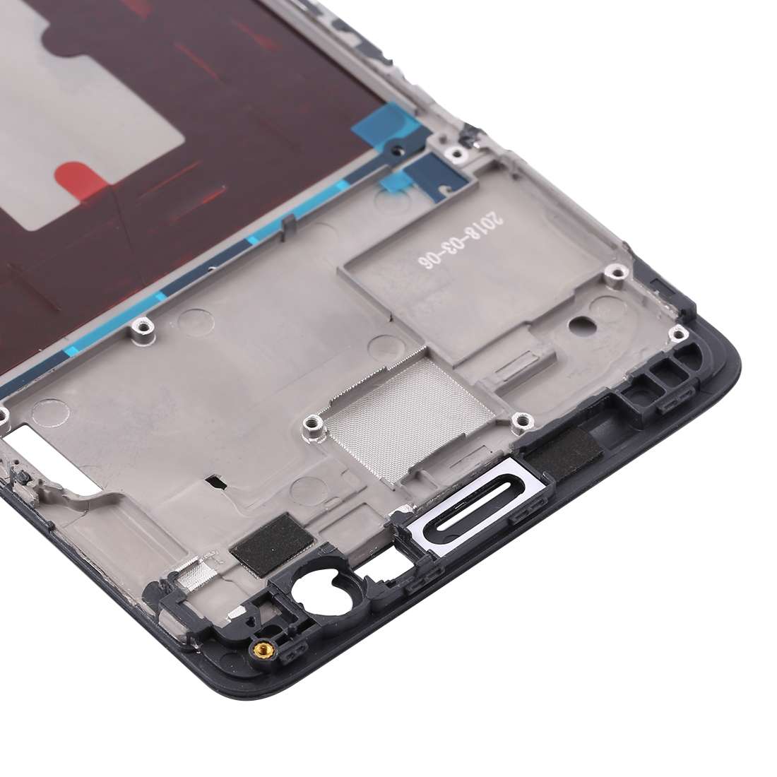 For OnePlus 3 / 3T / A3003 / A3000 / A3100 Front Housing LCD Frame Bezel Plate (Black)