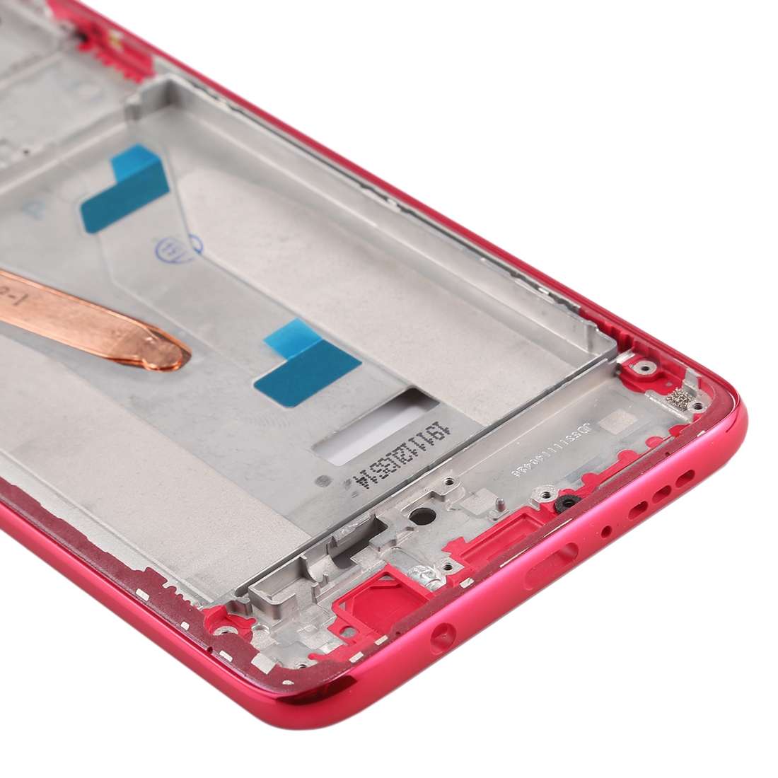 Front Housing LCD Frame Bezel Plate for Xiaomi Redmi K30 5G (Blue)