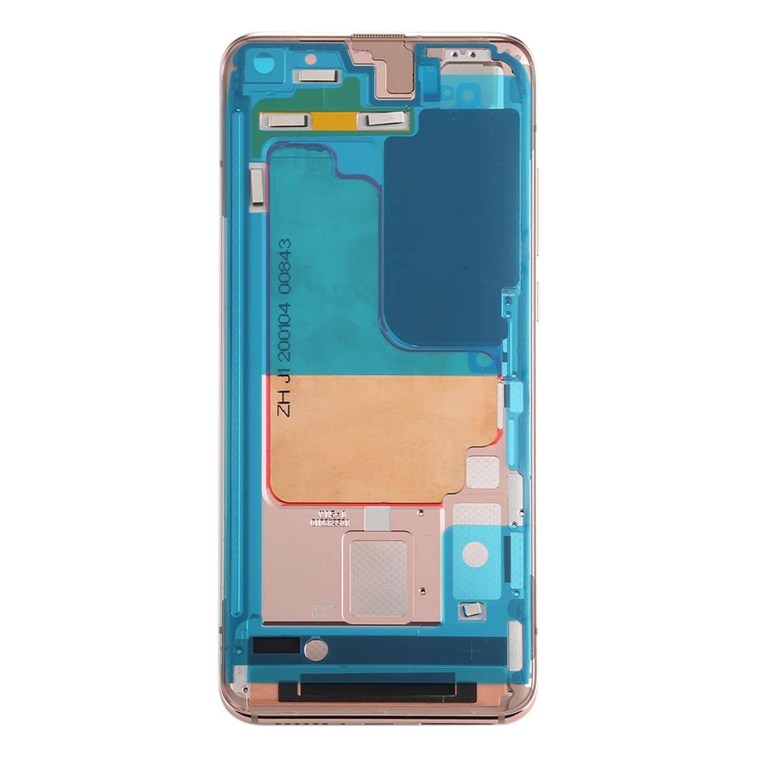 Front Housing LCD Frame Bezel Plate for Xiaomi Mi 10 5G / Mi 10 Pro 5G(Grey)