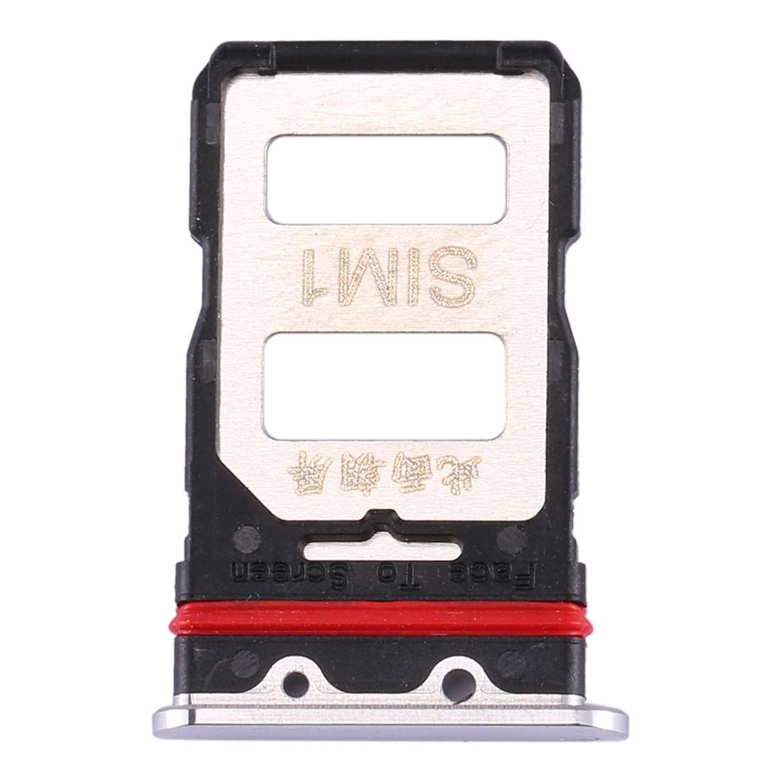 SIM Card Tray + SIM Card Tray for Xiaomi Redmi K30 Pro(Black)