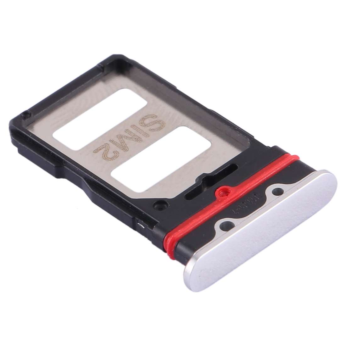 SIM Card Tray + SIM Card Tray for Xiaomi Redmi K30 Pro(Black)