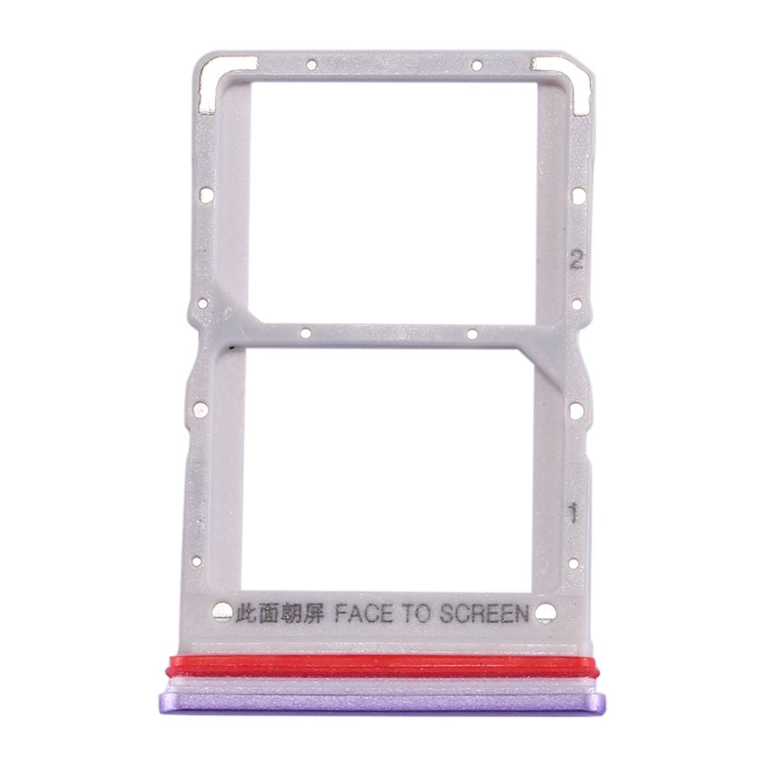 SIM Card Tray + SIM Card Tray for Xiaomi Redmi K30 5G(Blue)