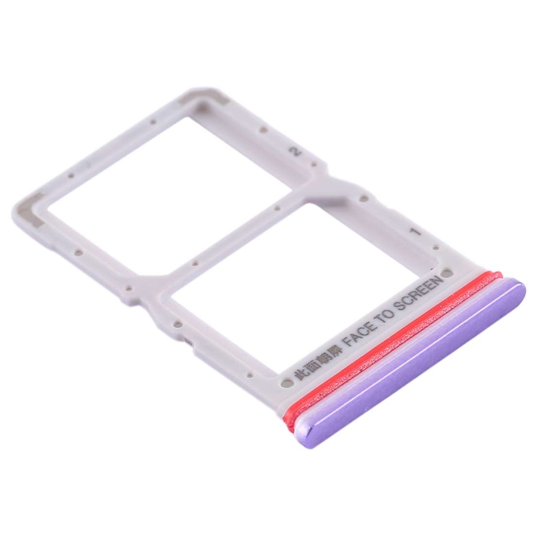 SIM Card Tray + SIM Card Tray for Xiaomi Redmi K30 5G(Blue)