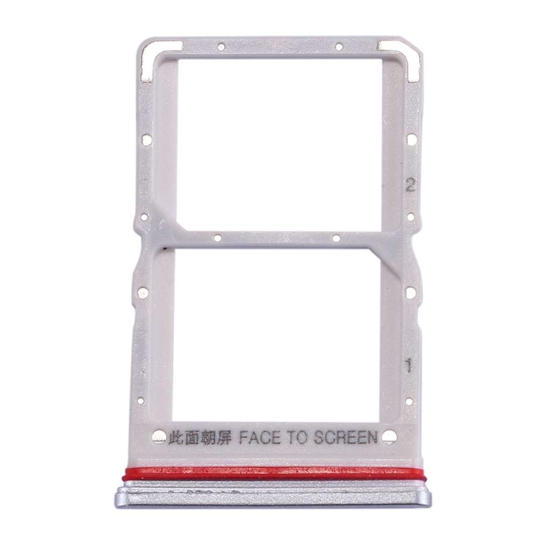 SIM Card Tray + SIM Card Tray for Xiaomi Redmi K30 5G(Blue)