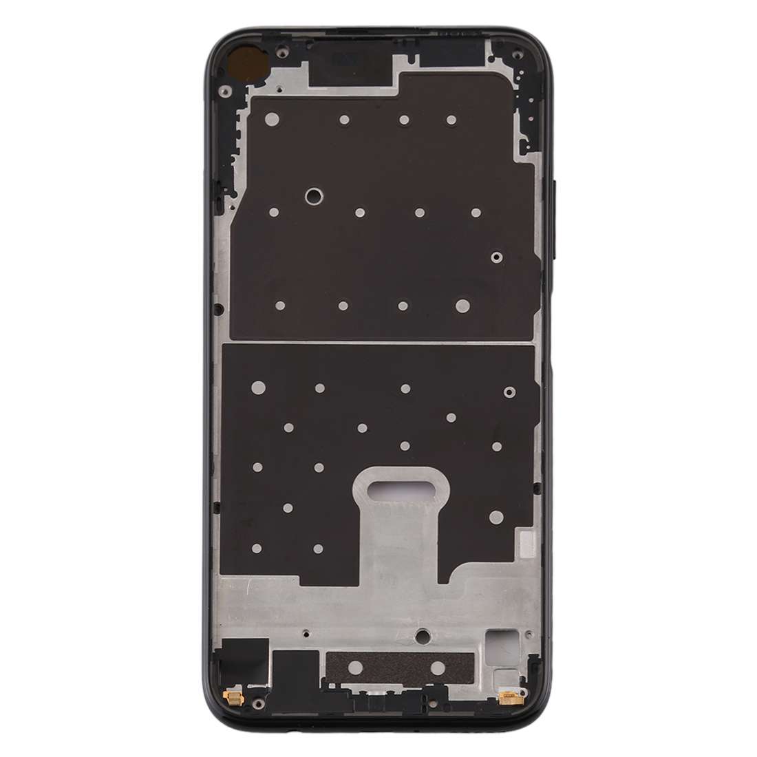 Original Middle Frame Bezel Plate for Huawei P40 Lite(Black)