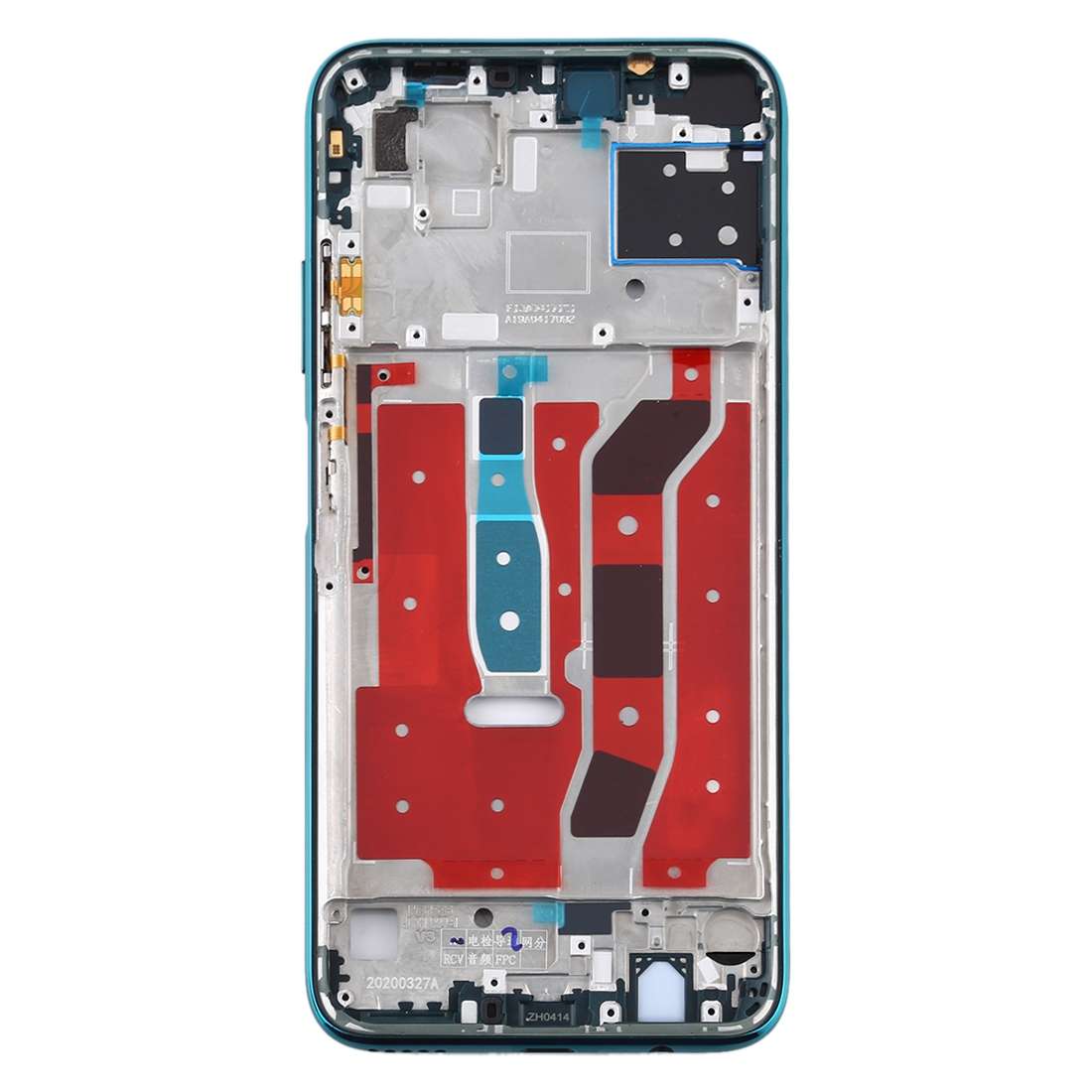 Original Middle Frame Bezel Plate for Huawei P40 Lite(Black)