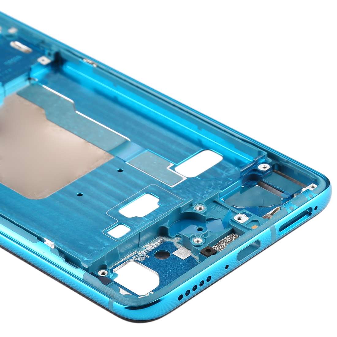 Front Housing LCD Frame Bezel Plate With Side Keys for Xiaomi Redmi K30 Pro (Black)